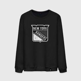 Мужской свитшот хлопок с принтом New York Rangers Серый , 100% хлопок |  | Тематика изображения на принте: hockey | new york | new york rangers | nhl | rangers | usa | нхл | нью йорк | нью йорк рейнджерс | рейнджерс | серый | спорт | сша | хоккей | шайба