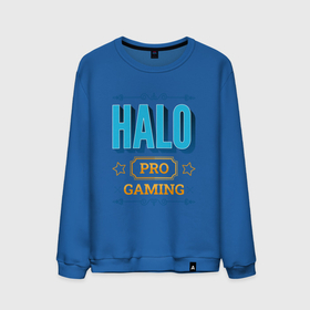 Мужской свитшот хлопок с принтом Игра Halo PRO Gaming , 100% хлопок |  | Тематика изображения на принте: halo | logo | pro | игра | игры | лого | логотип | символ | хало