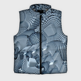 Мужской жилет утепленный 3D с принтом GEOMETRIC FRACTAL CUBES в Екатеринбурге,  |  | Тематика изображения на принте: абстрактный | геометрический | красочные | кубы | пространство | синий | узор | фрактальный | цвет | энергия