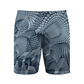 Мужские шорты спортивные с принтом GEOMETRIC FRACTAL CUBES в Белгороде,  |  | Тематика изображения на принте: абстрактный | геометрический | красочные | кубы | пространство | синий | узор | фрактальный | цвет | энергия