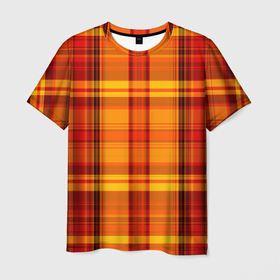 Мужская футболка 3D с принтом SCOTTISH STYLE в Белгороде, 100% полиэфир | прямой крой, круглый вырез горловины, длина до линии бедер | геометрический | классический | клетка | клетчатый | клетчатый узор | стиль | текстиль | традиционный | узор | шотландский | шотландский стиль