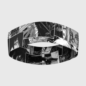 Повязка на голову 3D с принтом Хэллсинг паттерн  Hellsing в Петрозаводске,  |  | Тематика изображения на принте: anime | hellsing | алукард | аниме | анимэ | ван хеллсинг | интегра | миллениум | хэллсинг | хэлсинг