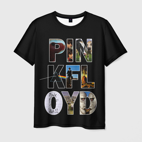 Мужская футболка 3D с принтом PINK FLOYD АЛЬБОМЫ в Екатеринбурге, 100% полиэфир | прямой крой, круглый вырез горловины, длина до линии бедер | floyd | pink | rock | альбом | альбомы | группа | музыка | обложка | обложки | пинк | рок | флойд