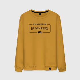 Мужской свитшот хлопок с принтом Elden Ring Gaming Champion: рамка с лого и джойстиком , 100% хлопок |  | champion | elden | elden ring | logo | ring | игра | игры | лого | логотип | ринг | символ | элден
