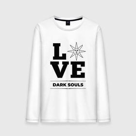 Мужской лонгслив хлопок с принтом Dark Souls Love Classic в Белгороде, 100% хлопок |  | dark | dark souls | logo | love | souls | дарк | игра | игры | лого | логотип | символ | соулс