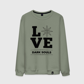 Мужской свитшот хлопок с принтом Dark Souls Love Classic в Кировске, 100% хлопок |  | dark | dark souls | logo | love | souls | дарк | игра | игры | лого | логотип | символ | соулс