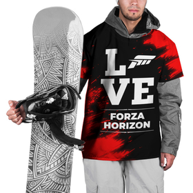 Накидка на куртку 3D с принтом Forza Horizon Love Классика в Тюмени, 100% полиэстер |  | Тематика изображения на принте: forza | forza horizon | horizon | logo | love | игра | игры | краска | лого | логотип | символ | форза | хорайзон