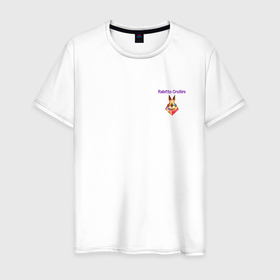 Мужская футболка хлопок с принтом Роберто Кроллини в Тюмени, 100% хлопок | прямой крой, круглый вырез горловины, длина до линии бедер, слегка спущенное плечо. | бренд | геометрия | заяц | кролик | надпись