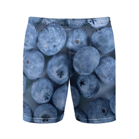 Мужские шорты спортивные с принтом Голубика   фон в Новосибирске,  |  | голубика | лето | патерн | поляна | текстура | фон | фруктовые | фрукты | ягода | ягодв | ягодные