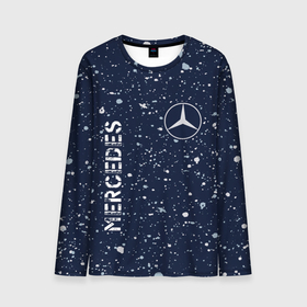 Мужской лонгслив 3D с принтом МЕРСЕДЕС | Mercedes   Брызги в Екатеринбурге, 100% полиэстер | длинные рукава, круглый вырез горловины, полуприлегающий силуэт | amg | auto | bens | benz | logo | merc | mercedes | mersedes | moto | paint | star | vthctltc | авто | амг | бенц | брызги | звезда | класс | краска | лого | логотип | мерин | мерс | мерседес | мото | символ | символы | ьуксувуы