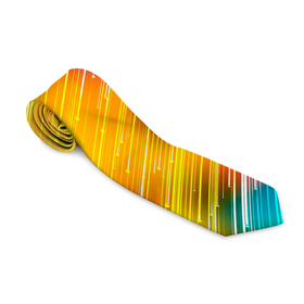 Галстук 3D с принтом RAINBOW POLYCHROME в Курске, 100% полиэстер | Длина 148 см; Плотность 150-180 г/м2 | Тематика изображения на принте: красочный | многоцветный | оттенок | пестрый | повторяющийся | полосатый | полосы | радужный | разноцветный | узор | фон | цветной | яркий