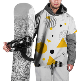 Накидка на куртку 3D с принтом GEOMETRIC INTERWEAVING OF SHAPES в Курске, 100% полиэстер |  | Тематика изображения на принте: абстрактный | белый | вектор | геометрический | графический | желтый | красочный | линии | треугольники | узор | формы | цвет | черный