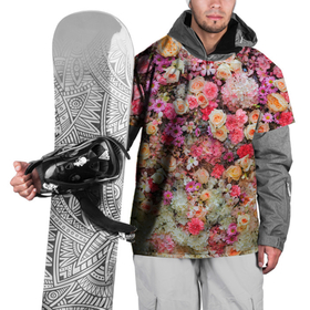Накидка на куртку 3D с принтом MILLION MULTICOLORED FLOWERS в Петрозаводске, 100% полиэстер |  | абстрактный | гвоздики | желтый | красный | разноцветный | розы | фон
