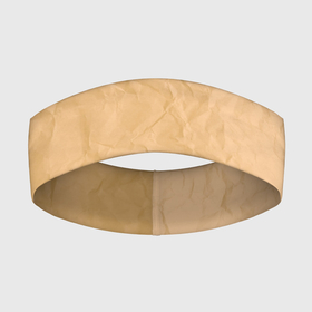 Повязка на голову 3D с принтом cream paper в Тюмени,  |  | paper | бежевый | бумага | крафтовая | кремовый | мятый | ростислав удача