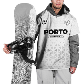 Накидка на куртку 3D с принтом Porto Champions Униформа в Белгороде, 100% полиэстер |  | Тематика изображения на принте: club | football | logo | paint | porto | брызги | клуб | краска | лого | мяч | порто | символ | спорт | форма | футбол | футболист | футболисты | футбольный