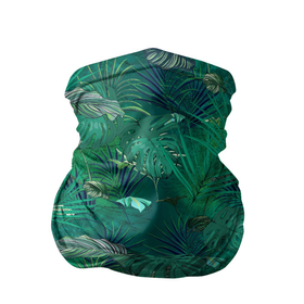 Бандана-труба 3D с принтом Летняя Зелёная Листва в Новосибирске, 100% полиэстер, ткань с особыми свойствами — Activecool | плотность 150‒180 г/м2; хорошо тянется, но сохраняет форму | foliage | green | summer | зелённая | лето | листва
