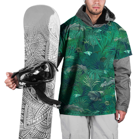 Накидка на куртку 3D с принтом Летняя Зелёная Листва в Новосибирске, 100% полиэстер |  | Тематика изображения на принте: foliage | green | summer | зелённая | лето | листва