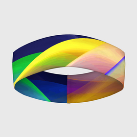 Повязка на голову 3D с принтом Абстрактная неоновая композиция  Волны  Abstract neon composition  Waves в Курске,  |  | abstraction | color | composition | neon | wave | абстракция | волны | композиция | неон | цвет