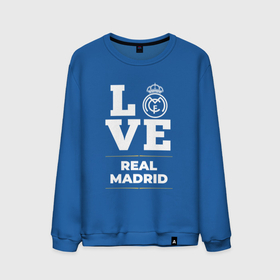 Мужской свитшот хлопок с принтом Real Madrid Love Classic в Екатеринбурге, 100% хлопок |  | club | football | logo | love | madrid | real | real madrid | клуб | лого | мадрид | мяч | реал | символ | спорт | футбол | футболист | футболисты | футбольный