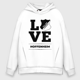 Мужское худи Oversize хлопок с принтом Hoffenheim Love Классика в Санкт-Петербурге, френч-терри — 70% хлопок, 30% полиэстер. Мягкий теплый начес внутри —100% хлопок | боковые карманы, эластичные манжеты и нижняя кромка, капюшон на магнитной кнопке | club | football | hoffenheim | logo | love | клуб | лого | мяч | символ | спорт | футбол | футболист | футболисты | футбольный | хоффенхейм