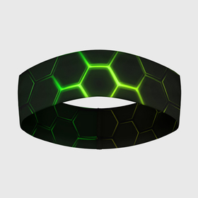 Повязка на голову 3D с принтом НЕОНОВОЕ СВЕЧЕНИЕ ИЗ ПОД ПЛИТ в Новосибирске,  |  | 3d | 3d неон | 3д | 3д неон | 3д неон зеленый | броня | зеленые принты | зеленый неон | киберброня | киберпанк | киберпанк броня | неон | неоновые принты