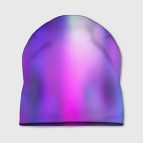 Шапка 3D с принтом Blur Абстрактный размытый фон с градиентом в Санкт-Петербурге, 100% полиэстер | универсальный размер, печать по всей поверхности изделия | blur | абстрактный | белый | горение | градиент | перелив | переход цвета | размытие | розовый | фиолетовый