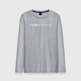 Мужской лонгслив хлопок с принтом OneRepublic logo в Петрозаводске, 100% хлопок |  | band | logo | music | onerepublic | pop | ванрепаблик | группа | лого | музыка | поп