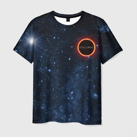 Мужская футболка 3D с принтом Stellaris | Black Hole | Logo в Курске, 100% полиэфир | прямой крой, круглый вырез горловины, длина до линии бедер | Тематика изображения на принте: emblem | game | logo | stelaris | stellaris | игра | компьютерная игра | космическая игра | лого | логотип | стеларис | стелларис | эмблема
