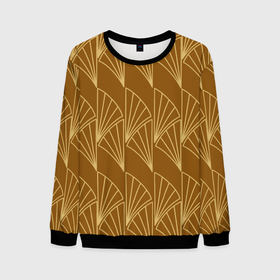 Мужской свитшот 3D с принтом Египетский пшеничный узор , 100% полиэстер с мягким внутренним слоем | круглый вырез горловины, мягкая резинка на манжетах и поясе, свободная посадка по фигуре | абстрактный | геометрический | египет | египетская тема | желтый | золотой | коричневый | паттерн | природный | пшеница | пшеничный узор | символ | теплый | узор | яркий