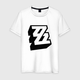 Мужская футболка хлопок с принтом Zenless Zone Zero logo в Кировске, 100% хлопок | прямой крой, круглый вырез горловины, длина до линии бедер, слегка спущенное плечо. | anime | game | games | zenless zone zero | zzz | аниме | зенлес | зенлесс зон зиро | ззз | игра | игры