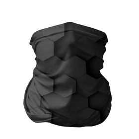 Бандана-труба 3D с принтом Чёрные 3D пластины   black 3d plates   плиты в Петрозаводске, 100% полиэстер, ткань с особыми свойствами — Activecool | плотность 150‒180 г/м2; хорошо тянется, но сохраняет форму | black 3d plates | carbon | hexagon | hexagonal | гексагон | геометрия | карбон | корбон | текстура | текстура гексагон | текстура карбон | черные 3д пластины | черные плиты | черные шестиугольники | шестиугольники