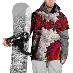 Накидка на куртку 3D с принтом Наикрутейший психоделический абстрактный фрактальный паттерн   The coolest psychedelic abstract fractal pattern в Белгороде, 100% полиэстер |  | abstraction | color | fashion | fractal | neon | psychedelic | абстракция | мода | неон | паттерн | психоделика | фрактал | цвет