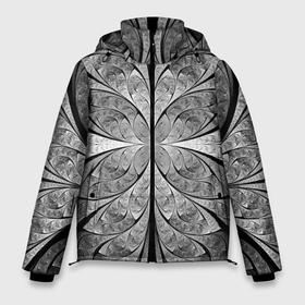 Мужская зимняя куртка 3D с принтом Надёжная листовая броня   Reliable sheet armor в Новосибирске, верх — 100% полиэстер; подкладка — 100% полиэстер; утеплитель — 100% полиэстер | длина ниже бедра, свободный силуэт Оверсайз. Есть воротник-стойка, отстегивающийся капюшон и ветрозащитная планка. 

Боковые карманы с листочкой на кнопках и внутренний карман на молнии. | armor | metal | sheet | texture | броня | лист | металл | паттерн | текстура