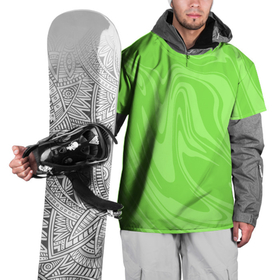 Накидка на куртку 3D с принтом ЗЕЛЕНЫЕ РАЗВОДЫ КРАСКИ | МРАМОРНЫЙ в Тюмени, 100% полиэстер |  | liquid | абстракция | акварель | волны | градиент | жидкость | зеленый | краска | мрамор | разводы | смесь красок