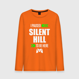 Мужской лонгслив хлопок с принтом I Paused Silent Hill To Be Here с зелеными стрелками в Петрозаводске, 100% хлопок |  | Тематика изображения на принте: hill | logo | paused | silent | silent hill | игра | игры | лого | логотип | сайлент | символ | хилл