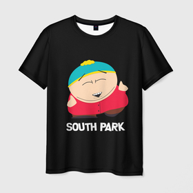 Мужская футболка 3D с принтом Южный парк   Эрик (Eric) танцует , 100% полиэфир | прямой крой, круглый вырез горловины, длина до линии бедер | eric | south park | мультфильм | саус парк | сауспарк | сериал | эрик | южный парк