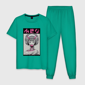 Мужская пижама хлопок с принтом Аниме Гуль Тока Кирисима | Anime Ghoul Touka Kirishima в Петрозаводске, 100% хлопок | брюки и футболка прямого кроя, без карманов, на брюках мягкая резинка на поясе и по низу штанин
 | anime | ghoul | japan | japanese | monster | monsters | student | tokyo | аниме | гуль | жизнь с монстрами | канеки | канэки | монстры | с монстрами | студент | токио | чудовище | японец | япония