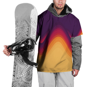Накидка на куртку 3D с принтом Волны песка и лавы в Кировске, 100% полиэстер |  | Тематика изображения на принте: агрессия | активность | волны | горы | желтый | красный | лава | огонь | песок | пурпурный