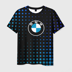 Мужская футболка 3D с принтом bmw : Абстракция Кружки в Санкт-Петербурге, 100% полиэфир | прямой крой, круглый вырез горловины, длина до линии бедер | bmw | bmw performance | m | motorsport | performance | бмв | моторспорт