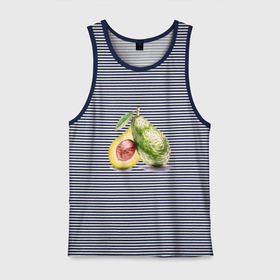 Мужская майка хлопок с принтом Авокадо, нарисовано вручную в Кировске, 100% хлопок |  | avocado | fruit | vegan | vegetables | авокадо | зеленый | карандаши | косточка | лист | маркеры | овощи | фрукты