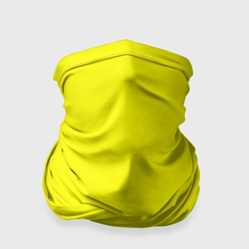 Бандана-труба 3D с принтом Однотонный неоновый лимонный желтый тон в Новосибирске, 100% полиэстер, ткань с особыми свойствами — Activecool | плотность 150‒180 г/м2; хорошо тянется, но сохраняет форму | 