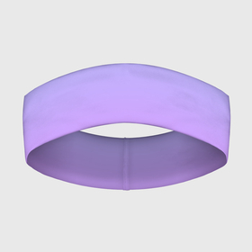 Повязка на голову 3D с принтом Голубо розовый градиент в Курске,  |  | blue | gradient | pink | градиент | розовый | тренд | трендовые цвета