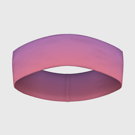Повязка на голову 3D с принтом Трендовый красно фиолетовый градиент в Екатеринбурге,  |  | gradient | градиент | неделя мод | популярные иллюстрации | тренд | трендовый градиент