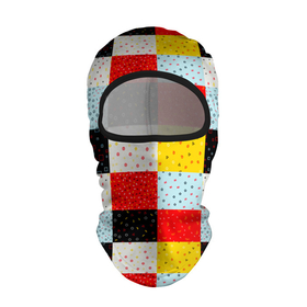 Балаклава 3D с принтом MULTICOLORED SQUARE MOSAIC в Санкт-Петербурге, 100% полиэстер, ткань с особыми свойствами — Activecool | плотность 150–180 г/м2; хорошо тянется, но при этом сохраняет форму. Закрывает шею, вокруг отверстия для глаз кайма. Единый размер | абстрактный | желтый | забавный | квадраты | красный | красочный | многоцветный | мозаика | разноцветный | узор | цветной | черный | яркий