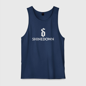 Мужская майка хлопок с принтом Shinedown логотип с эмблемой , 100% хлопок |  | Тематика изображения на принте: brent smith | shinedown | брент смит | группа | музыка | рок | рок группа