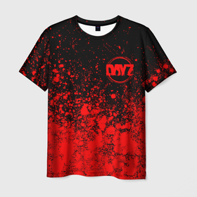 Мужская футболка 3D с принтом DAYZ   Краска   FS в Белгороде, 100% полиэфир | прямой крой, круглый вырез горловины, длина до линии бедер | arma 2 | arma2 | day | day z | dayz | game | games | horror | logo | survival | zombie | выживание | дэй | дэй зи | зомби | игра | игры | краска | краски | лого | логотип | логотипы | символ | символы