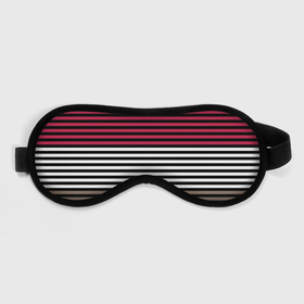 Маска для сна 3D с принтом Красно коричневый полосатый узор в Екатеринбурге, внешний слой — 100% полиэфир, внутренний слой — 100% хлопок, между ними — поролон |  | striped pattern | stripes | коричневый | красный | полосы | черные полосы