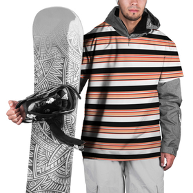 Накидка на куртку 3D с принтом БЕЖЕВАЯ В ПОЛОСКУ в Курске, 100% полиэстер |  | абстракция | белый | бордовый | летний | модный | паттерн | полосатая | полоску | свежий | топовый