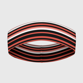 Повязка на голову 3D с принтом БОРДОВЫЙ В ПОЛОСКУ в Курске,  |  | абстракция | белый | бордовый | летний | модный | паттерн | полосатая | полоску | свежий | топовый