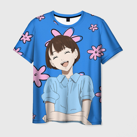 Мужская футболка 3D с принтом Nozomi | Sonny boy в Кировске, 100% полиэфир | прямой крой, круглый вырез горловины, длина до линии бедер | anime | nozomi | sonny boy | аниме | анимэ | нодзоми | сонни бой
